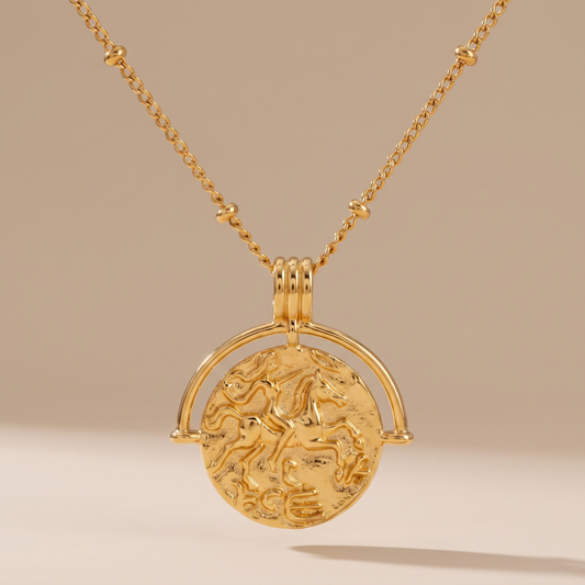Asea Divine Pendant Necklace — front view