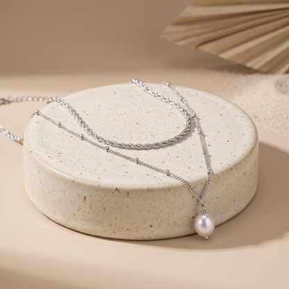 Asea Everyday Duo Set | Silver — angle