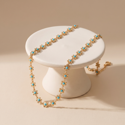 Asea Daisy Bloom Necklace — angle
