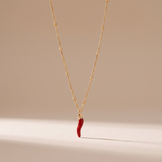 Asea Chilli Pepper Pendant — front view