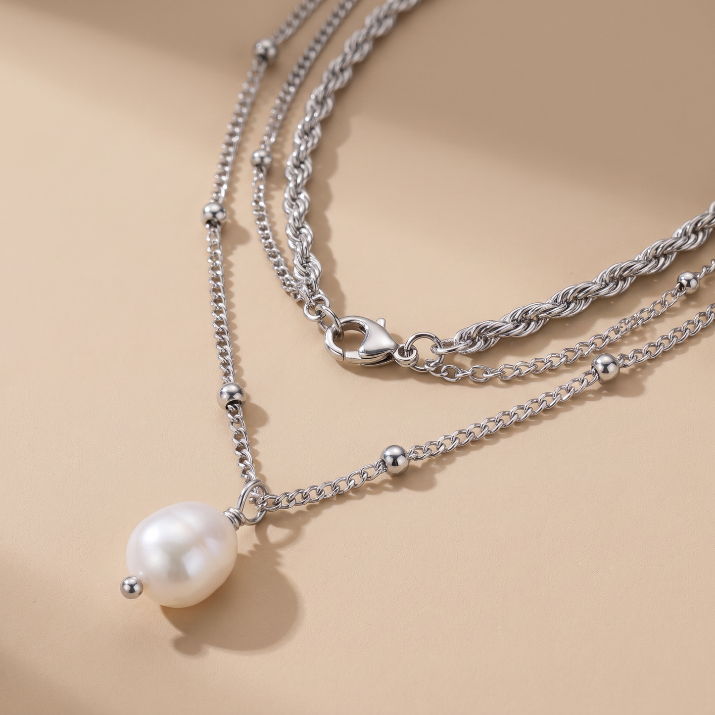 Asea Everyday Duo Set | Silver — close-up detail