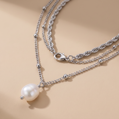 Asea Everyday Duo Set | Silver — close-up detail