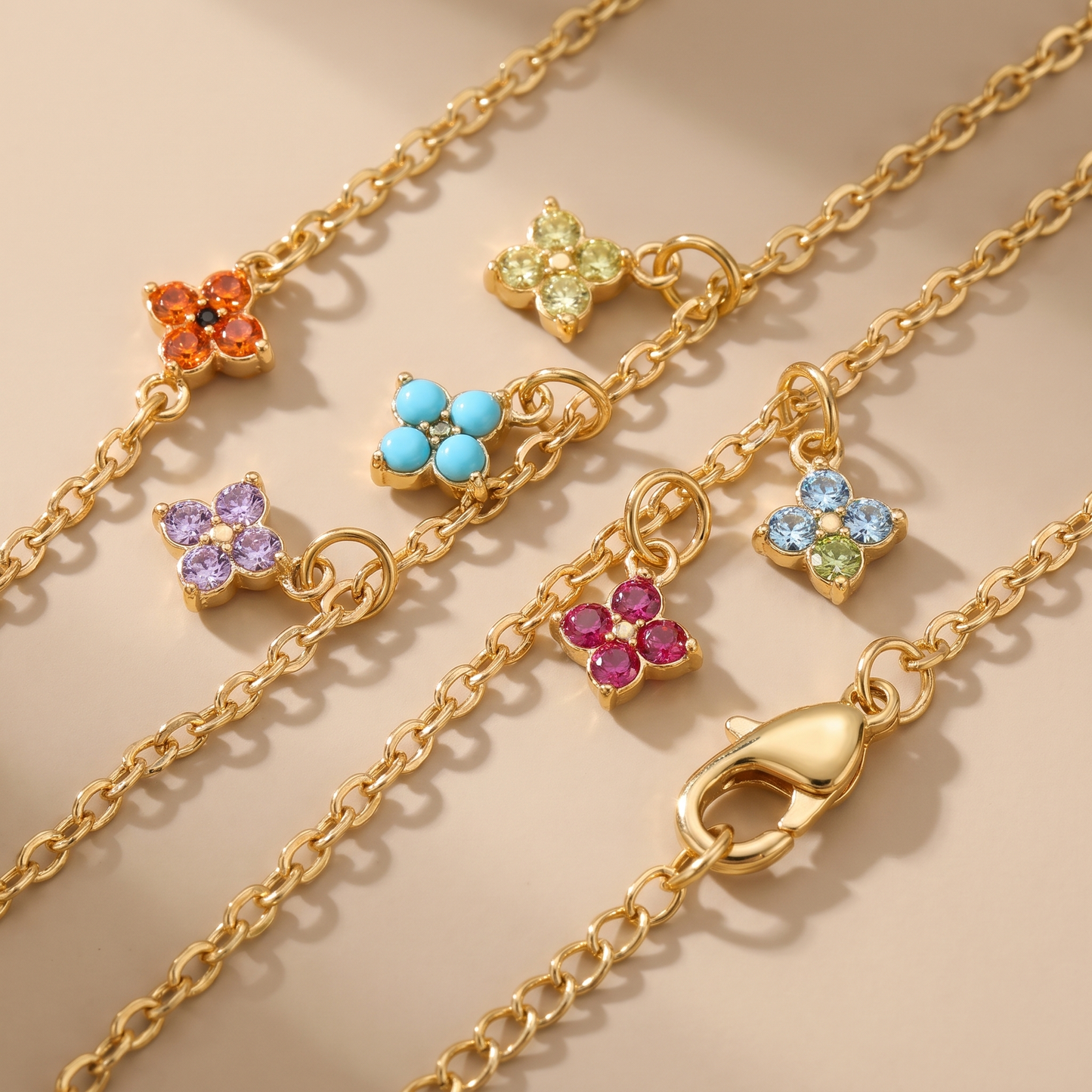 Asea Harbour Lights Charm Choker — close-up detail