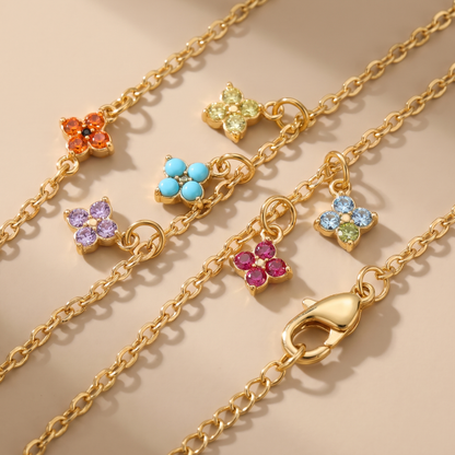 Asea Harbour Lights Charm Choker — close-up detail