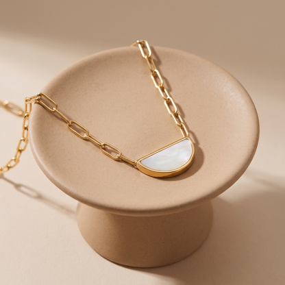 Asea Beacon Paperclip Choker — angle