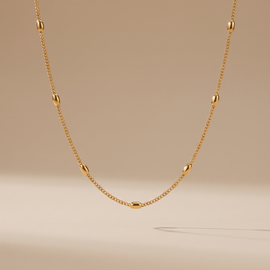 Asea Zephyr Beaded Choker — front view