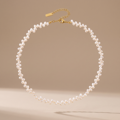 Asea Bella Pearl Choker — front view