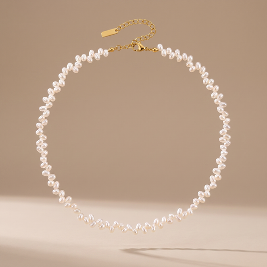 Asea Bella Pearl Choker — front view