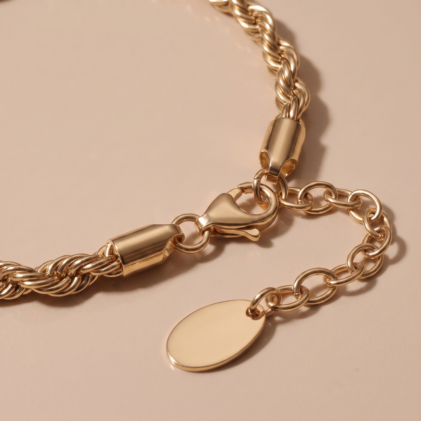 Asea Sagres Twisted Rope Bracelet — close-up detail