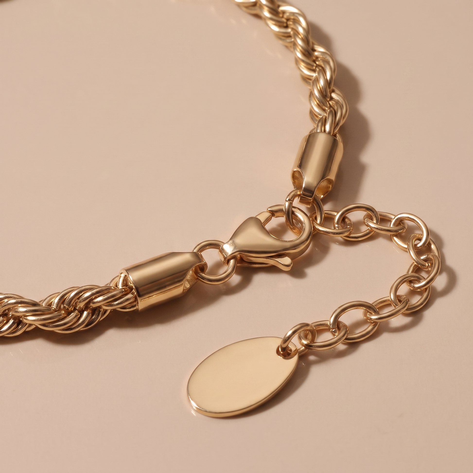 Asea Sagres Twisted Rope Bracelet — close-up detail