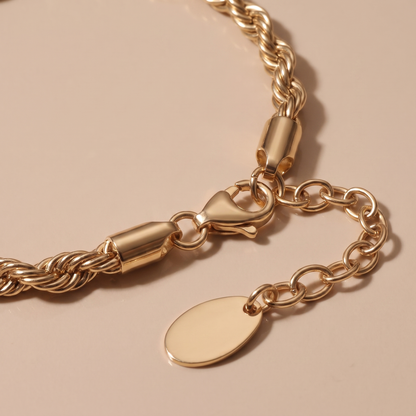 Asea Sagres Twisted Rope Bracelet — close-up detail
