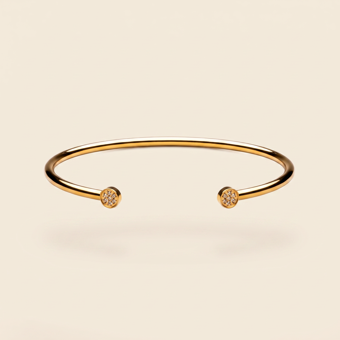 Asea Marisol Pavé Cuff — front view
