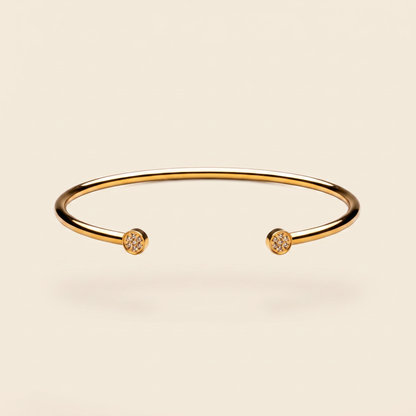Asea Marisol Pavé Cuff — front view