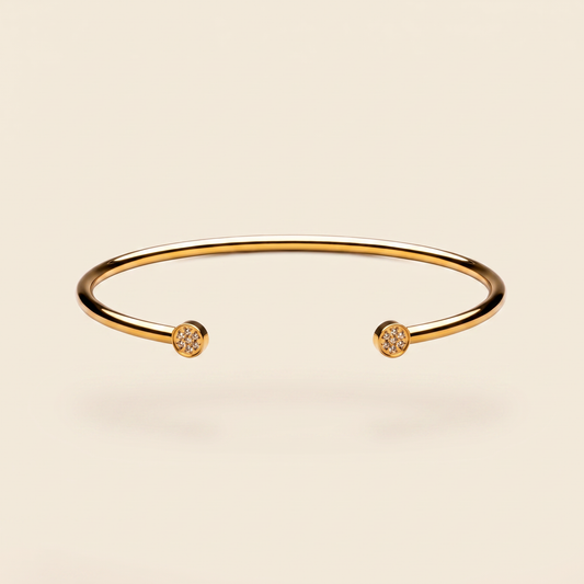 Asea Marisol Pavé Cuff — front view
