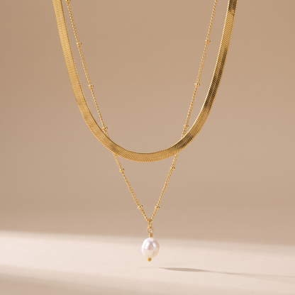 Asea High Shine Jewellery Set — front view