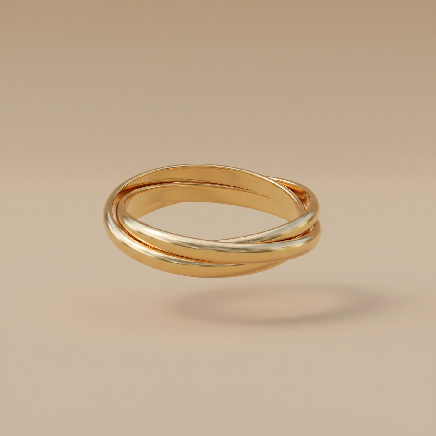 Asea Kindred Trio Ring — front view