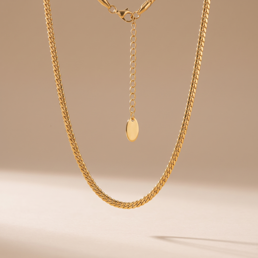 Asea Polished Everyday Chain — front view