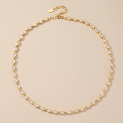 Asea Solara Zircon Necklace — front view