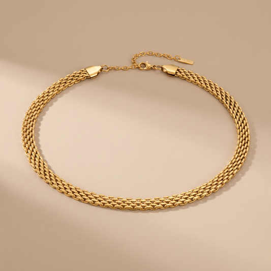 Asea Cadaques Woven Choker — front view