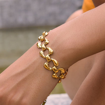 Calanque Chunky Teardrop Bracelet
