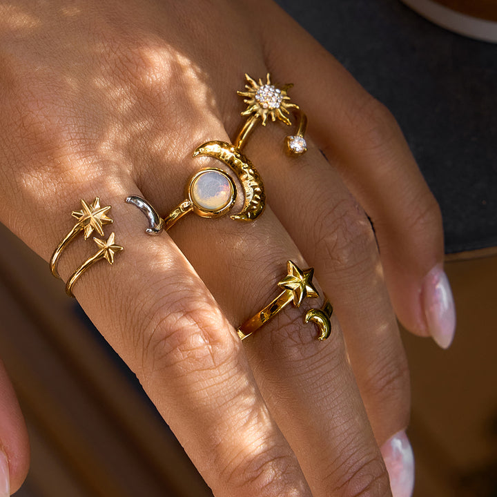 Meridian Sunray Zircon Ring