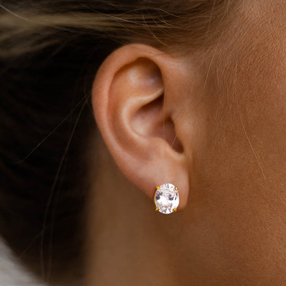Tideline Faceted Stud Earrings
