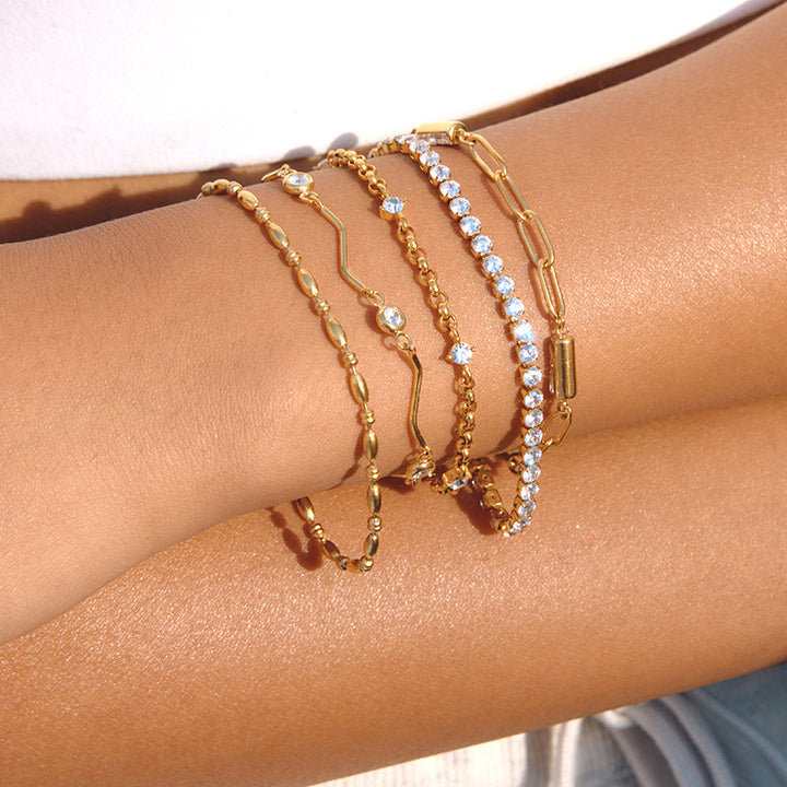 Dunemere Alabaster Panel Bracelet