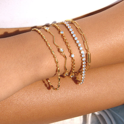 Dunemere Alabaster Panel Bracelet