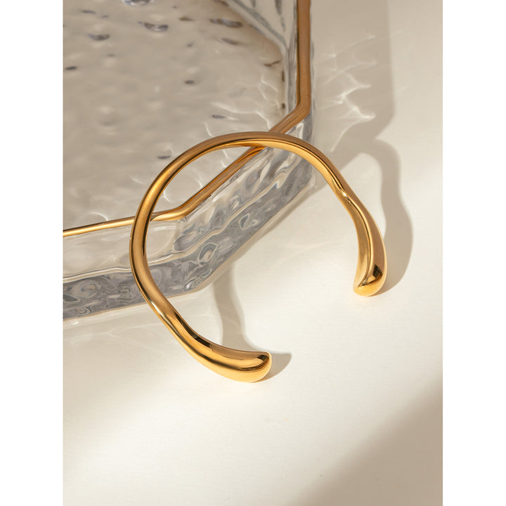 Marea Mirror-Polished Open Bracelet
