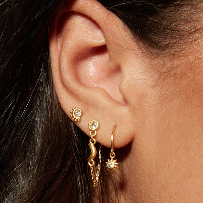 Marea Celestial Draped Earrings