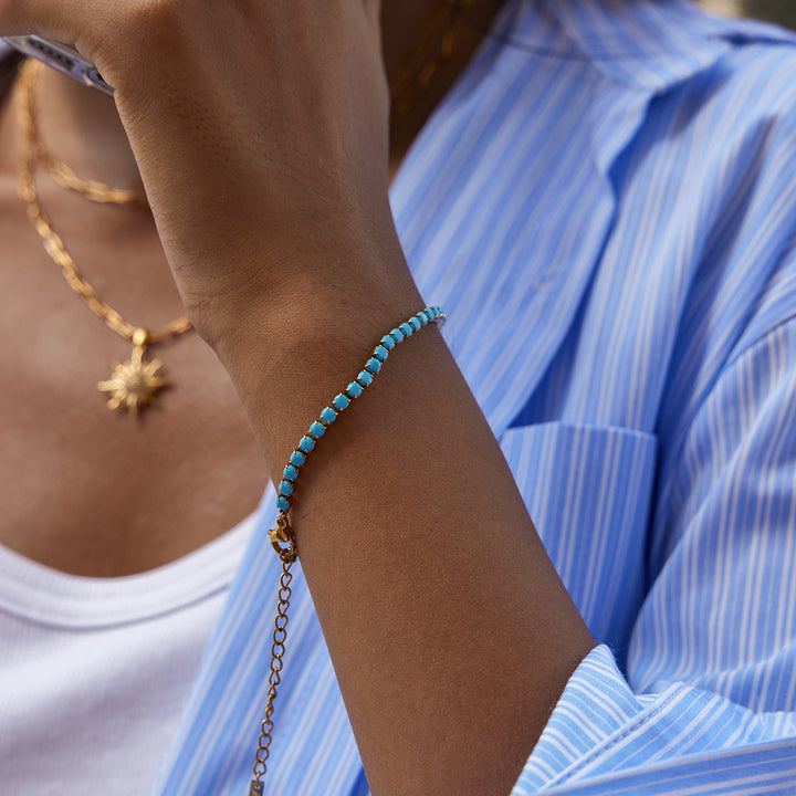 Cala Azure Line Bracelet