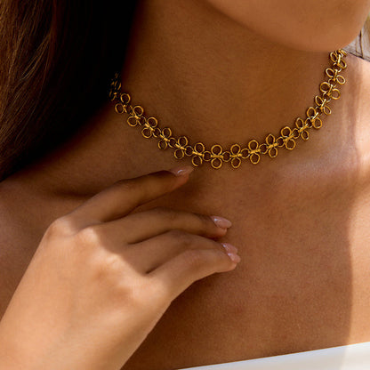 Salinas Petal Lace Necklace