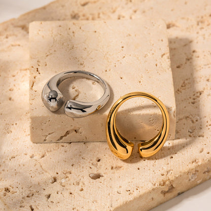 Marea Twin Pebble Ring