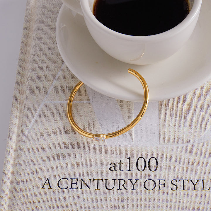 Marea Petal-Cut Open Bracelet