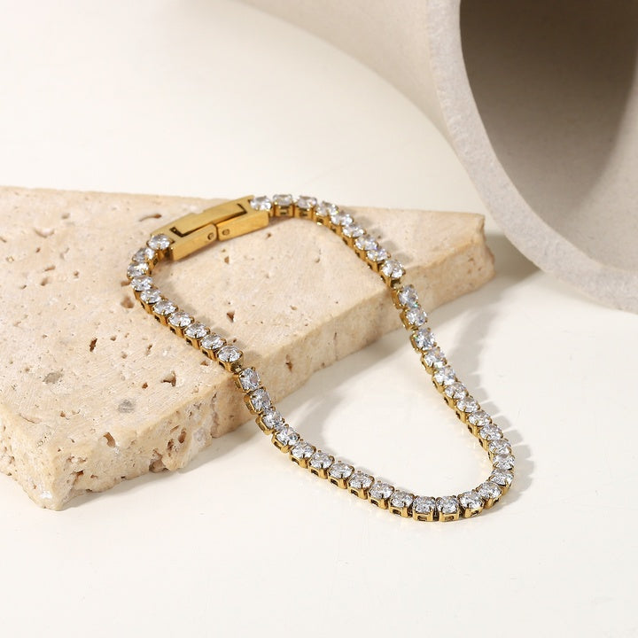Marea Prong-Set Crystal Bracelet