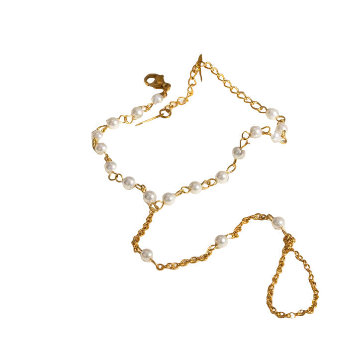 Calanque Ring-Linked Stone Bracelet