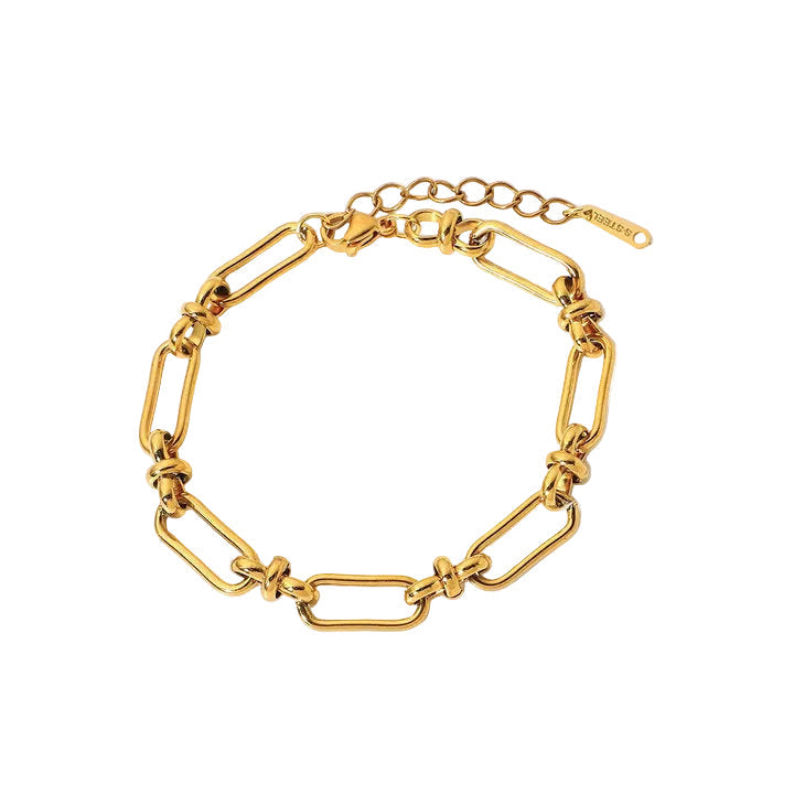 Calanque Bold Elongated Link Bracelet