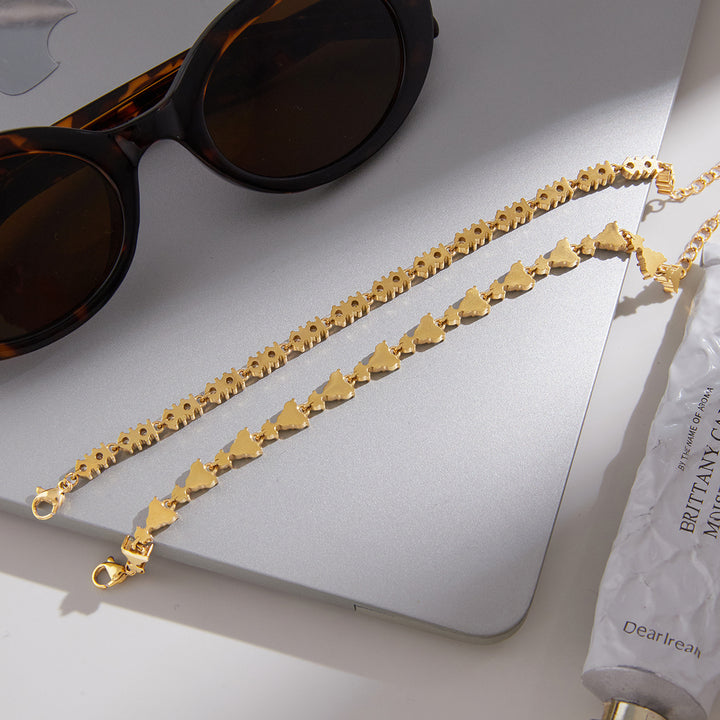 Marea Faceted Zircon Line Bracelet