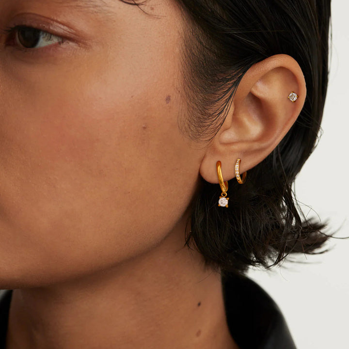 Salina Crystal Layering Earrings