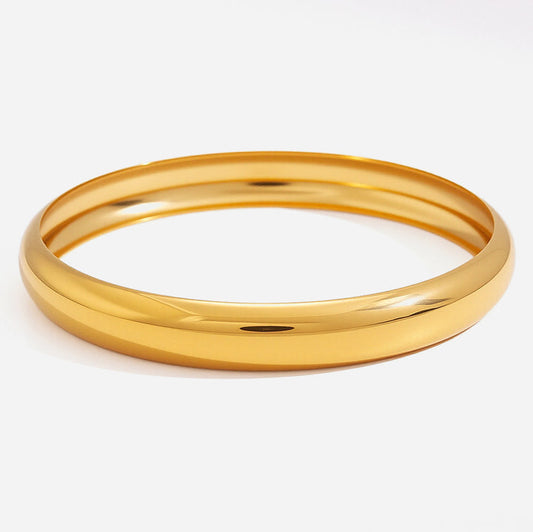 Marea Mirrored Curve Bangle Bracelet