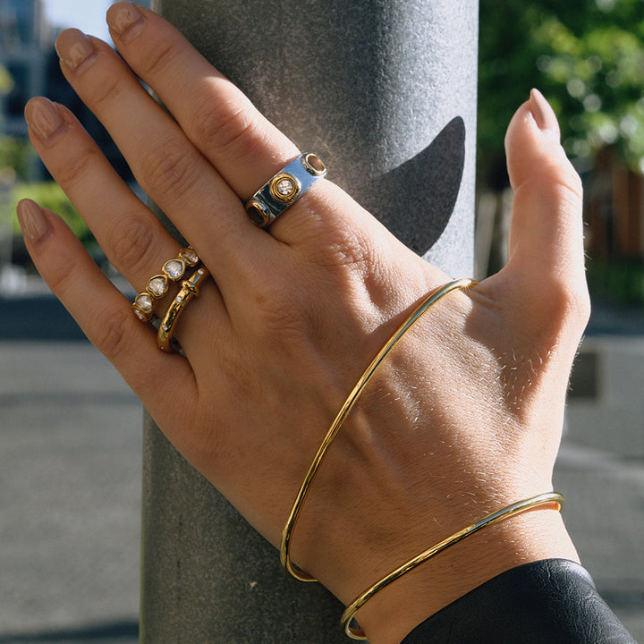 Cala Endless Heart Stone Ring