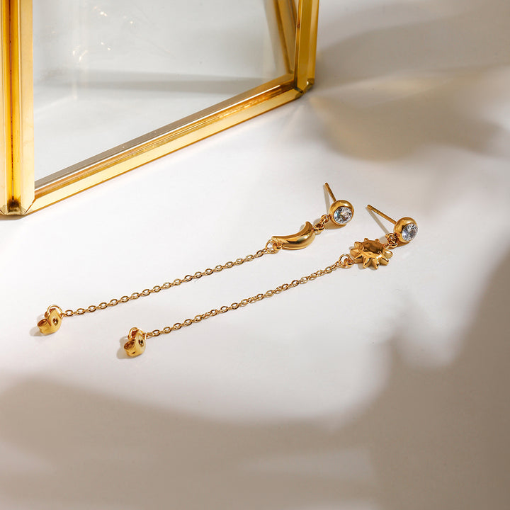Marea Celestial Draped Earrings