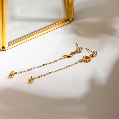 Marea Celestial Draped Earrings