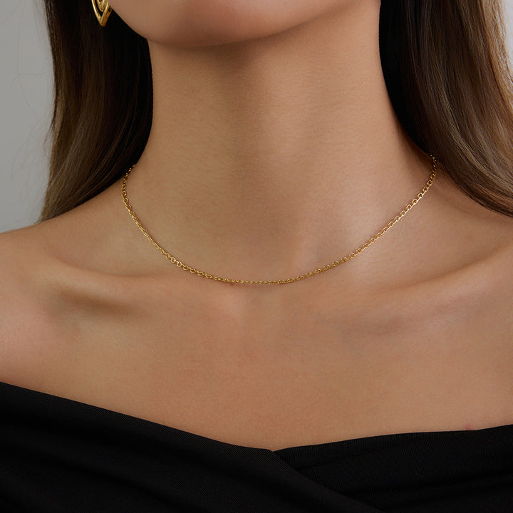 Driftline Slender Link Chain Necklace