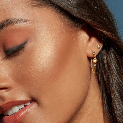 Marea Celestial Draped Earrings