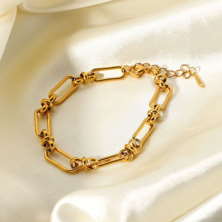 Calanque Bold Elongated Link Bracelet