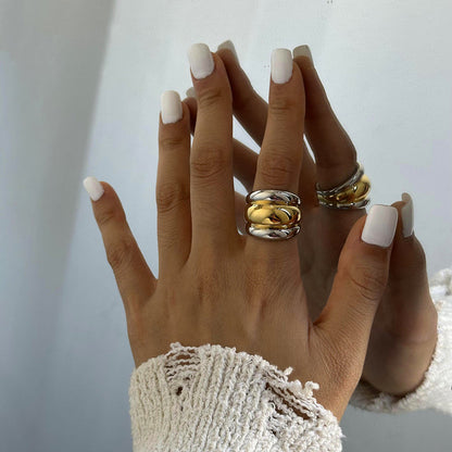 Calanque Fluted Arch Ring