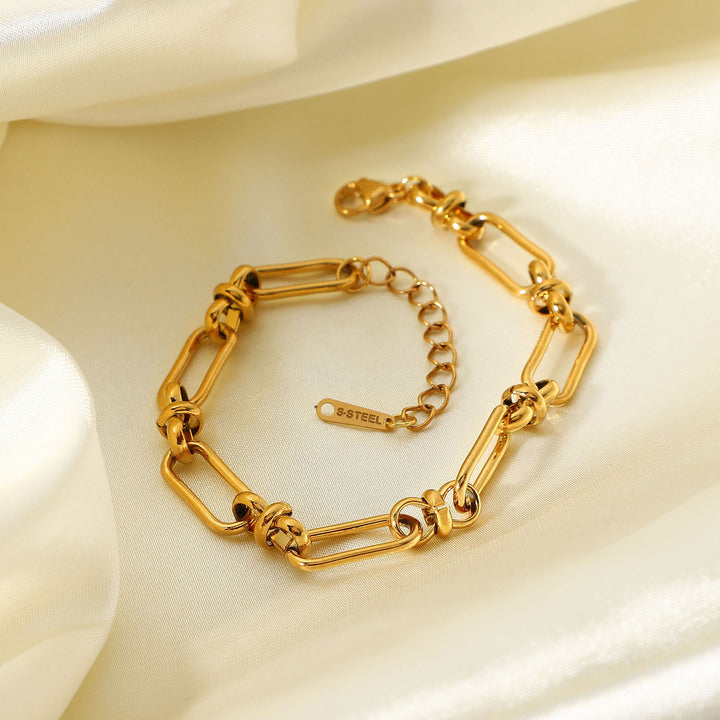 Calanque Bold Elongated Link Bracelet