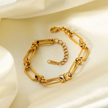 Calanque Bold Elongated Link Bracelet