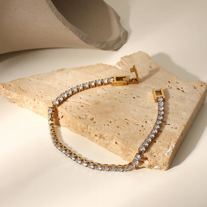 Marea Prong-Set Crystal Bracelet